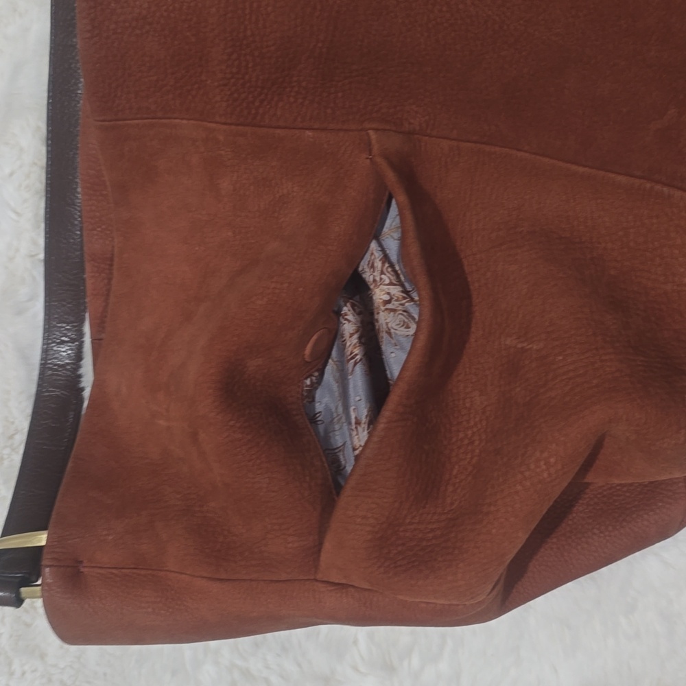 HOBO Gardner Leather Tassel Hobo Bag - Picture 8 of 10